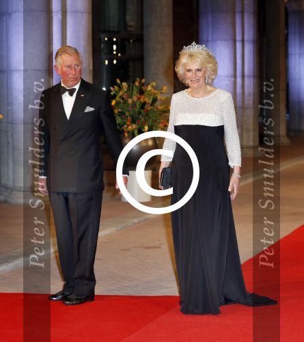 Amsterdam, 29 April 2013
Camilla Parker Bowles met haar man Prins Charles
Foto Peter Smulders BV