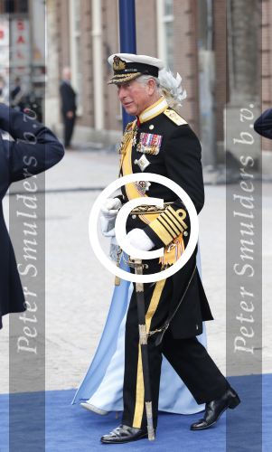 Amsterdam, 29 April 2013
Camilla Parker Bowles met haar man Prins Charles
Foto Peter Smulders BV