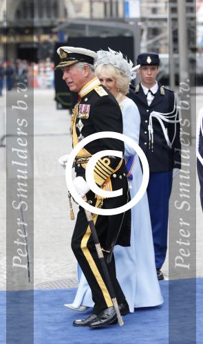 Amsterdam, 29 April 2013
Camilla Parker Bowles met haar man Prins Charles
Foto Peter Smulders BV