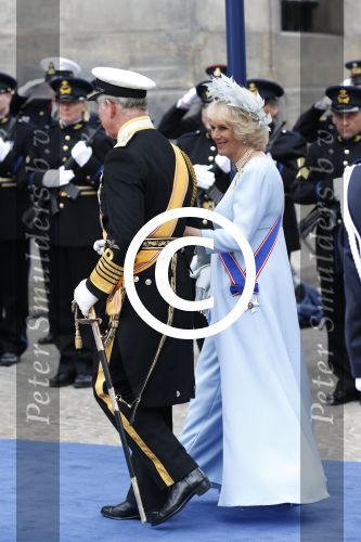 Amsterdam, 29 April 2013
Camilla Parker Bowles met haar man Prins Charles
Foto Peter Smulders BV