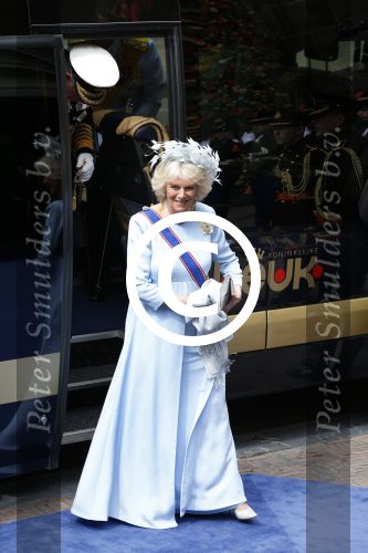 Amsterdam, 29 April 2013
Camilla Parker Bowles met haar man Prins Charles
Foto Peter Smulders BV