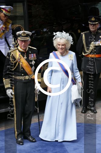 Amsterdam, 29 April 2013
Camilla Parker Bowles met haar man Prins Charles
Foto Peter Smulders BV