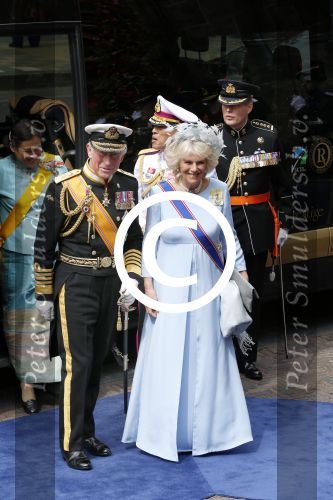 Amsterdam, 29 April 2013
Camilla Parker Bowles met haar man Prins Charles
Foto Peter Smulders BV