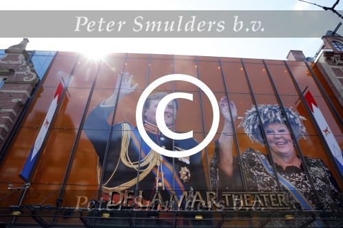 Amsterdam 28 april 2013
Premiere John v Eerd in het nieuwe de la mar theater. Koningin Beatrix en prins willem alexander 
Peter Smulders bv