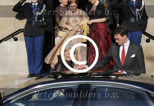 Amsterdam, 29 April 2013
Kon. gasten op weg naar het diner
Prinses Irene
Foto Peter Smulders BV