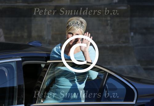 Amsterdam, 29 April 2013
Kon. gasten op weg naar het diner
Prinses Laurentien
Foto Peter Smulders BV