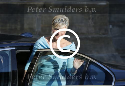 Amsterdam, 29 April 2013
Kon. gasten op weg naar het diner
Prinses Laurentien
Foto Peter Smulders BV