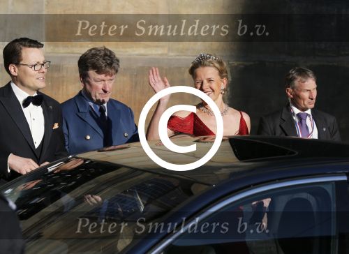 Amsterdam, 29 April 2013
Kon. gasten op weg naar het diner
Prinses Mabel
Foto Peter Smulders BV