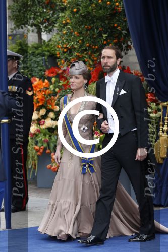 Amsterdam, 30 april 2013
Inhuldiging Koning Willem Alexander en Koningin Maxima
Prinses Margarita met haar man Tjalling Siebe ten Cate
Foto Peter Smulders BV