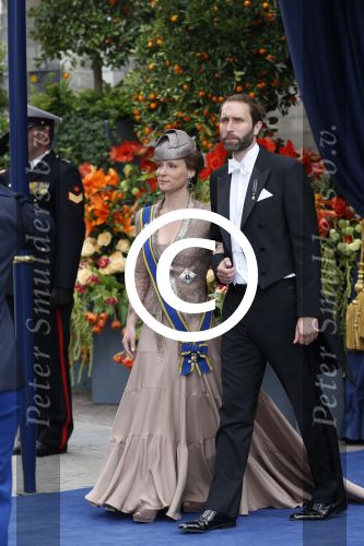 Amsterdam, 30 april 2013
Inhuldiging Koning Willem Alexander en Koningin Maxima
Prinses Margarita met haar man Tjalling Siebe ten Cate
Foto Peter Smulders BV