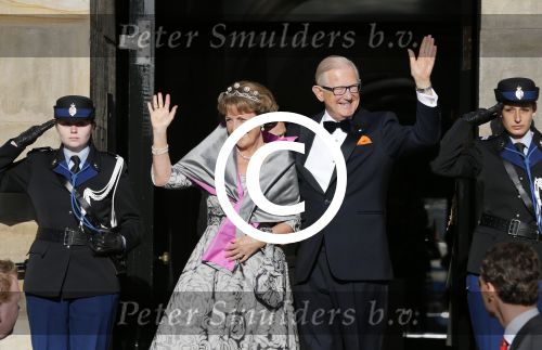 Amsterdam, 29 April 2013
Kon. gasten op weg naar het diner
Pieter v Vollenhoven met Prinses Margriet
Foto Peter Smulders BV