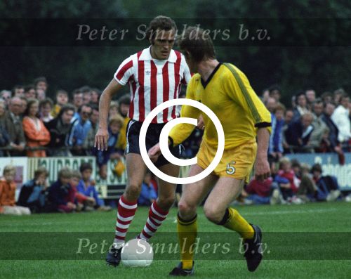 1979 Vriendschappelijke wedstrijd UNA-PSV
Rene v d Kerkhof
Foto Peter Smulders BV