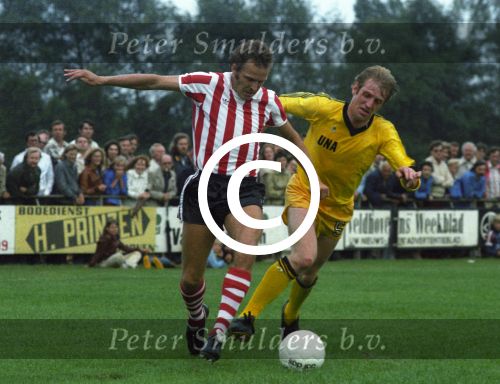1979 Vriendschappelijke wedstrijd UNA-PSV
Rene v d Kerkhof
Foto Peter Smulders BV