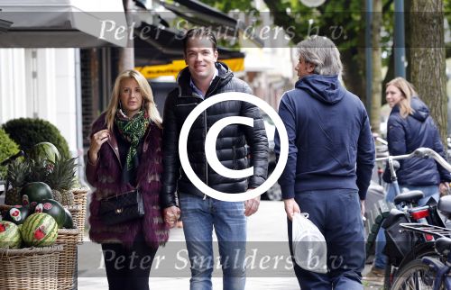 Amsterdam 11 mei 2013
Robert Doornbos en Chantal Bles op de cornelis schuytstraat.
Peter Smulders bv