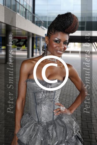 Amsterdam 12 mei 2013
Uitreiking coiffure awards in de rai. Sylvana Simons met een vriend
Peter Smulders bv