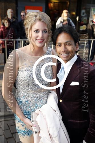 Amsterdam 13 mei 2013
Premiere leve boerenliefde in tuschinski. Wibi Soerjadi met vriendin
Peter Smulders bv