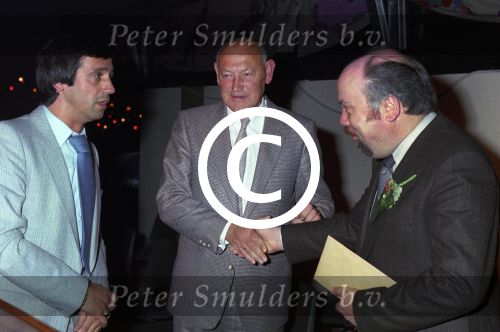 Eindhoven 1979
Feest Supportersclub PSV (60 jaar bestaan) opgericht in 1920 en is de oudste supp. club van Nederland.
Voorzitter Ad Schreuders
Foto Peter Smulders BV