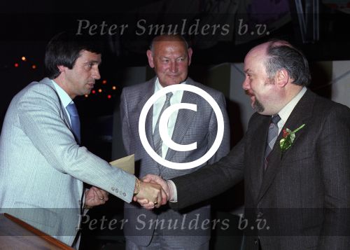 Eindhoven 1979
Feest Supportersclub PSV (60 jaar bestaan) opgericht in 1920 en is de oudste supp. club van Nederland.
Voorzitter Ad Schreuders
Foto Peter Smulders BV