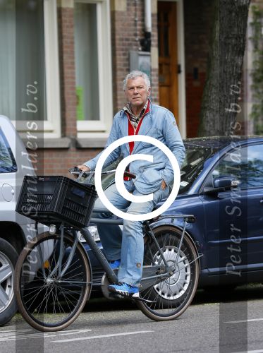 Amsterdam 11 april 2014
Hans Dagelet op de fiets.