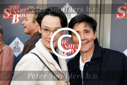 Amsterdam 12 april 2015
Premiere sunshine boys in het nieuwe de la mar theater. Anne van Veen en partner Han Bosman