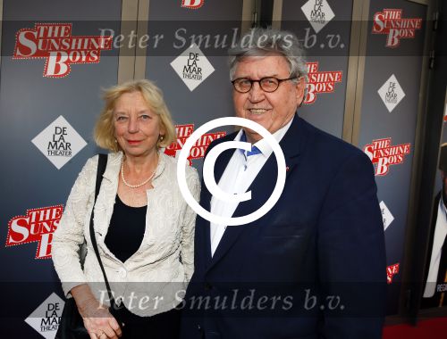 Amsterdam 12 april 2015
Premiere sunshine boys in het nieuwe de la mar theater. Bram Peper met vrouw