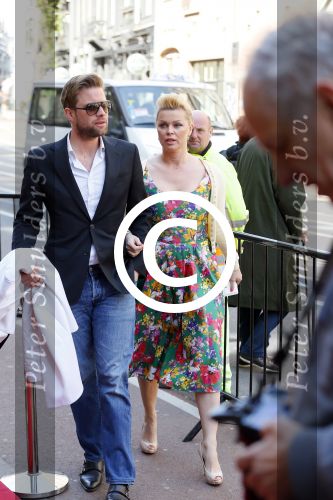 Amsterdam 12 april 2015
Premiere sunshine boys in het nieuwe de la mar theater. Bridget Maasland en Jelle de Jong
