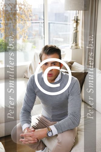 Rotterdam 2 april 2015
Stylist Chiel Harten Torres in zijn huis / appartement