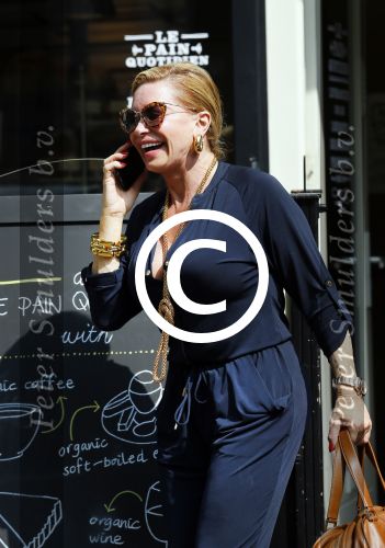 Amsterdam 24 april 2014  
Connie Breukhoven op de cornelis schuytstraat