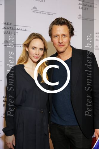 Amsterdam 10 april 2015    
Premiere Nationaal Ballet in de stopera. Daan Schuurmans en Bracha v Doesburgh