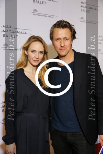 Amsterdam 10 april 2015    
Premiere Nationaal Ballet in de stopera. Daan Schuurmans en Bracha v Doesburgh