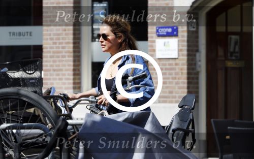 Amsterdam 14 april 2015
Evelyne Struik met een vriendin in Amsterdam