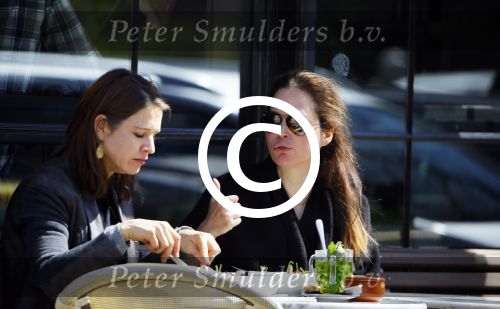 Amsterdam 14 april 2015
Evelyne Struik met een vriendin in Amsterdam