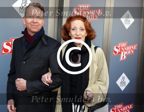 Amsterdam 12 april 2015
Premiere sunshine boys in het nieuwe de la mar theater. Gerrie v d Klei