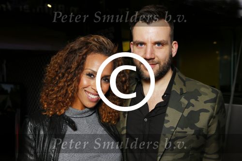 Amsterdam 1 april 2015
Premiere fast and Furious 7 in pathe arena.
Glennis Grace met vriend