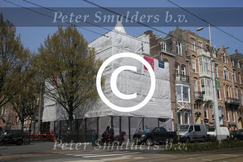 Amsterdam 10 april 2015    
In het oude pand van Mart Visser komt de nieuwe koffiezaak Blushing van Gordon