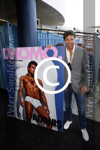 Amsterdam 20 april 2015
Linda de Mol presenteert de nieuwe l\'Homo met op de cover Rick Brandsteder.