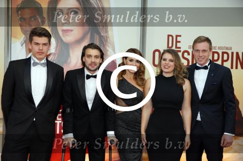 Amsterdam 20 april 2015 
Premiere de ontsnapping in het nieuwe de la mar met in de hoofdrollen Isa Hoes en Edwin Jonker. Heleen v Royen heeft het boek geschreven. Heleen met vriend en kinderen