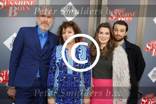 Amsterdam 12 april 2015
Premiere sunshine boys in het nieuwe de la mar theater. Henriette Tol met partner Rob Snoek