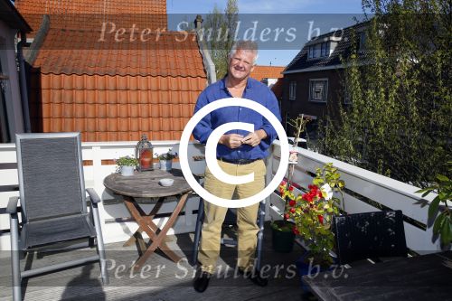 Weesp 21 april 2015
Binnen kijken in het huis van RTL verslaggever Jaap v Deurzen