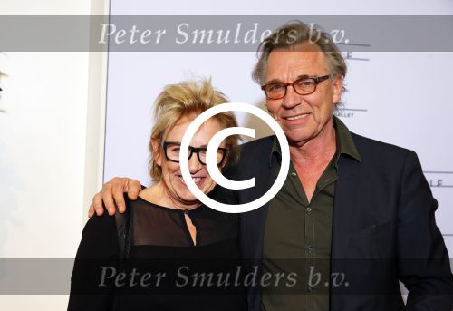 Amsterdam 10 april 2015    
Premiere Nationaal Ballet in de stopera. Jan Mulder met zijn vrouw