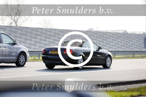 Den Bosch 9 april 2015
Jan Taminiau in audi cabrio op de snelweg