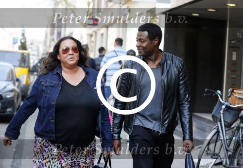 Amsterdam 10 april 2015
John Williams met vriendin op de pc hooftstraat