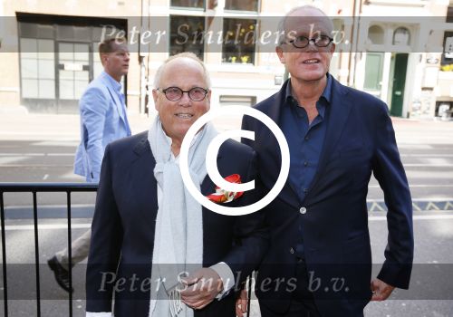 Amsterdam 12 april 2015
Premiere sunshine boys in het nieuwe de la mar theater. Joop Braakhekke met partner Wim