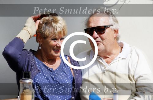 Amsterdam 23 en 24 april 2015
Puck Croiset (met kleindochter) en Jules Croiset op terras