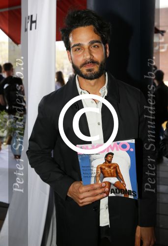 Amsterdam 20 april 2015
Linda de Mol presenteert de nieuwe l\'Homo met op de cover Rick Brandsteder. Kay Nambiar