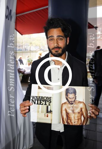 Amsterdam 20 april 2015
Linda de Mol presenteert de nieuwe l\'Homo met op de cover Rick Brandsteder. Kay Nambiar