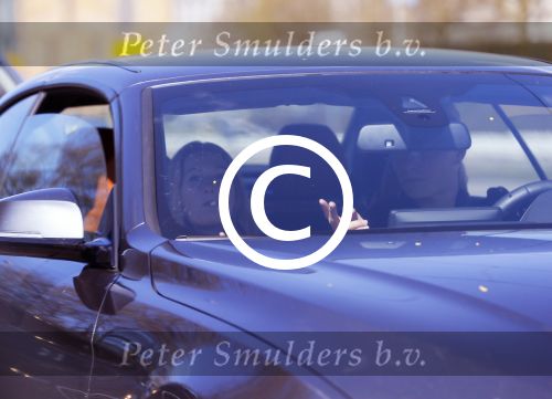 Amsterdam 30 april 2015  
Koen Verweij met (een) vriendin in zijn bmw cabrio en op straat