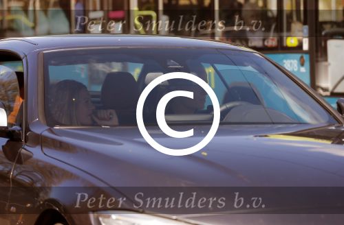 Amsterdam 30 april 2015  
Koen Verweij met (een) vriendin in zijn bmw cabrio en op straat
