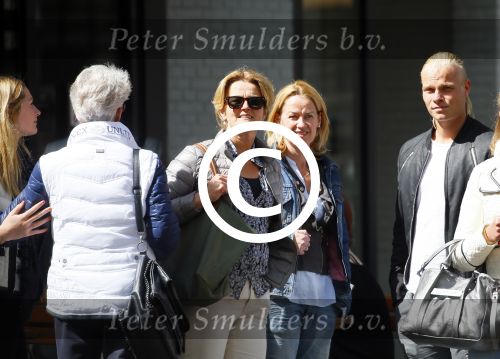 Amsterdam 30 april 2015  
Koen Verweij met (een) vriendin in zijn bmw cabrio en op straat
