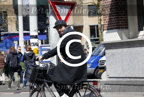 Amsterdam 30 april 2015
Mari v d Ven op de fiets